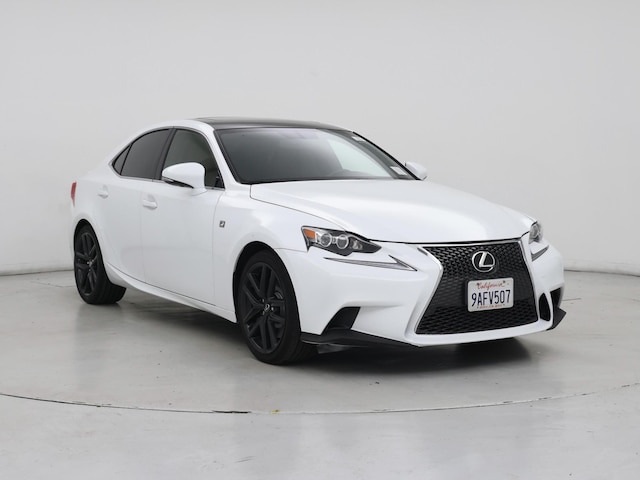 White 2016 Lexus IS 200t RWD Sedan Rear-Wheel Drive Automatic