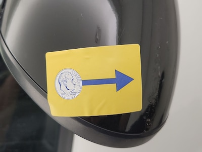 Mirror Passenger Side Cosmetic Imperfection