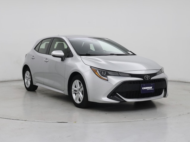 Silver 2021 Toyota Corolla Hatchback SE FWD Hatchback Front-Wheel Drive Automatic