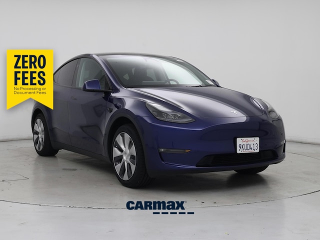 Blue 2023 Tesla Model Y SUV / Crossover Rear-Wheel Drive Automatic