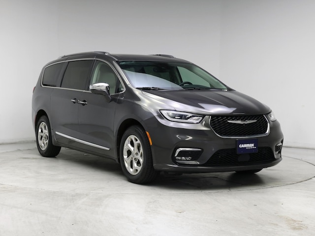 Gray 2021 Chrysler Pacifica Limited AWD Minivan All-Wheel Drive Automatic