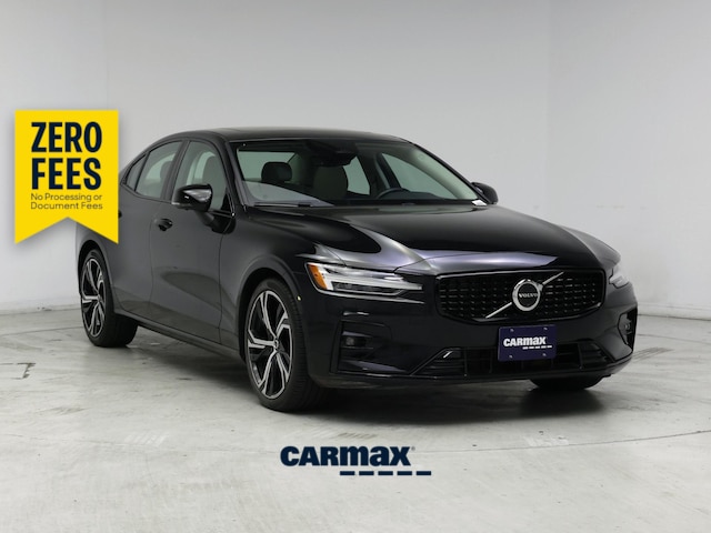 Black 2025 Volvo S60 B5 Plus FWD Sedan Front-Wheel Drive Automatic