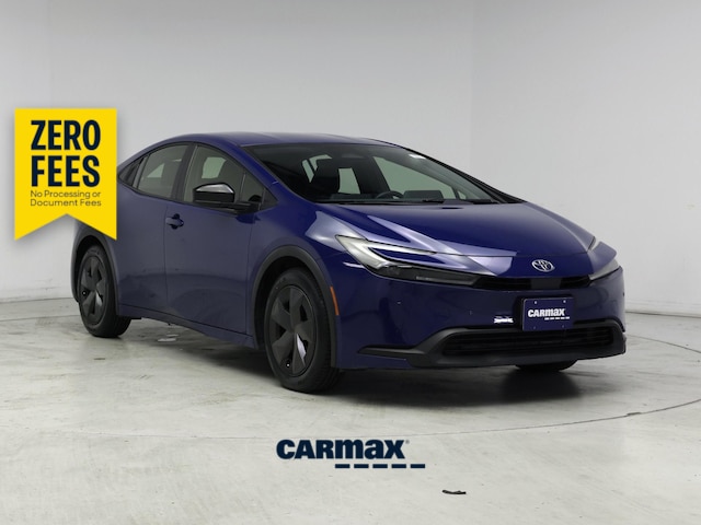 Blue 2023 Toyota Prius LE FWD Hatchback Front-Wheel Drive Automatic