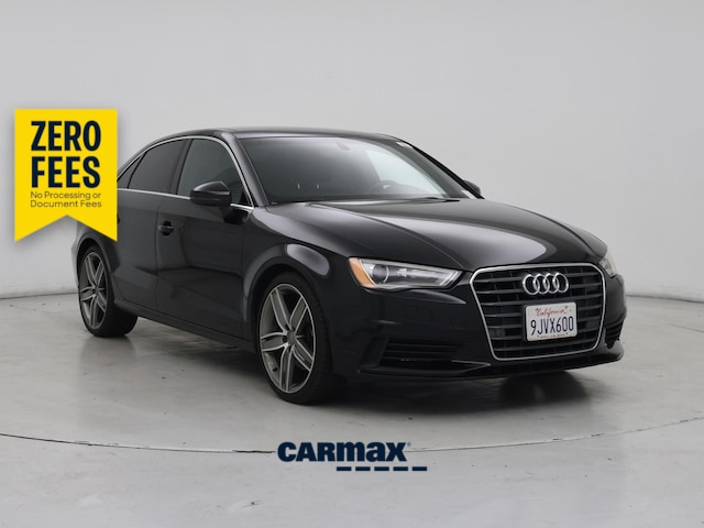 Black 2016 Audi A3 1.8T Premium Plus Sedan FWD Sedan Front-Wheel Drive Automatic