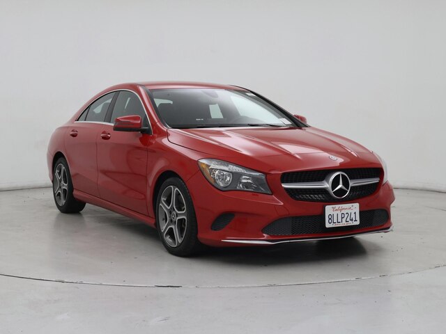 Red 2018 Mercedes-Benz CLA 250 Sedan Front-Wheel Drive Automatic