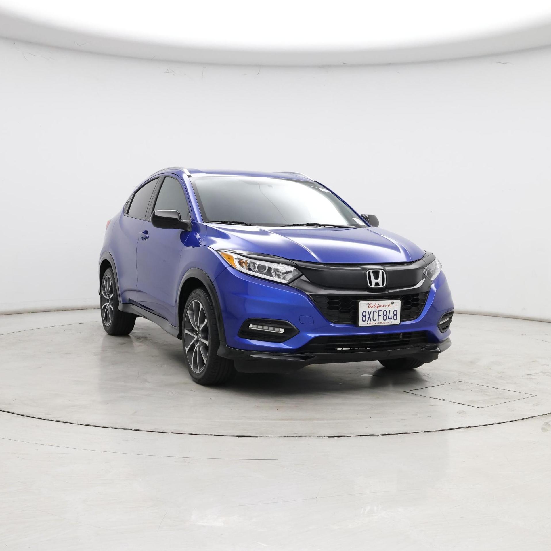 Blue 2021 Honda HR-V SUV / Crossover Front-Wheel Drive Automatic