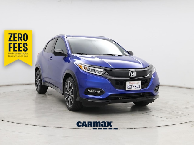 Blue 2021 Honda HR-V SUV / Crossover Front-Wheel Drive Automatic