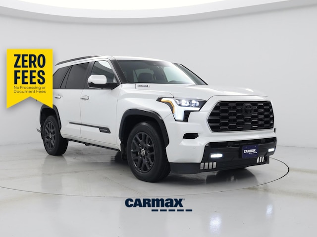 White 2024 Toyota Sequoia Platinum 4WD SUV / Crossover Four-Wheel Drive Automatic