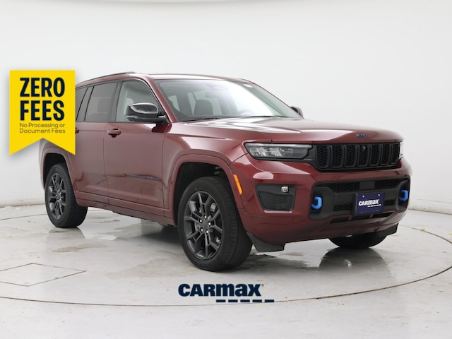 Red 2023 Jeep Grand Cherokee 4xe SUV / Crossover Four-Wheel Drive Automatic