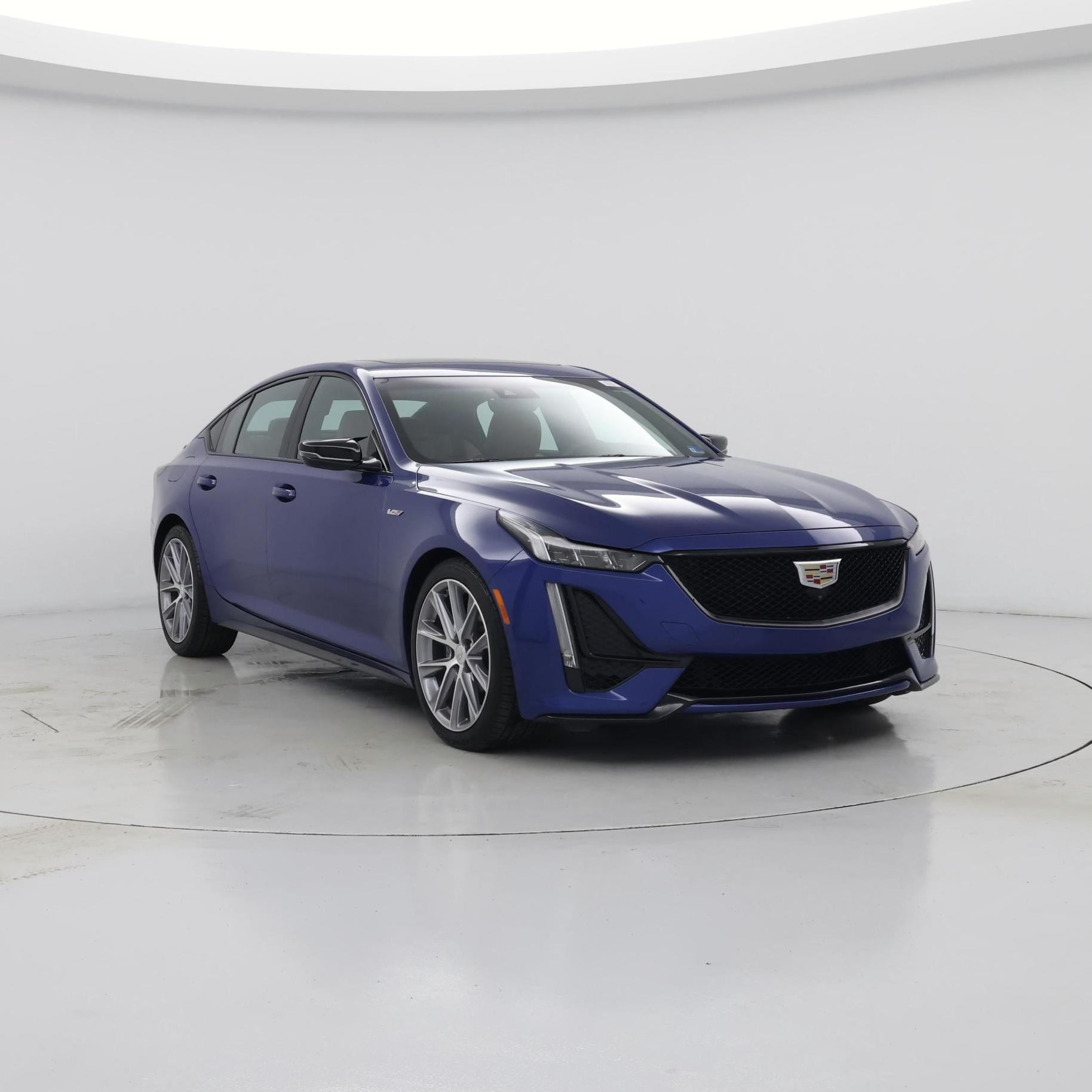Blue 2020 Cadillac CT5 Sedan Rear-Wheel Drive Automatic