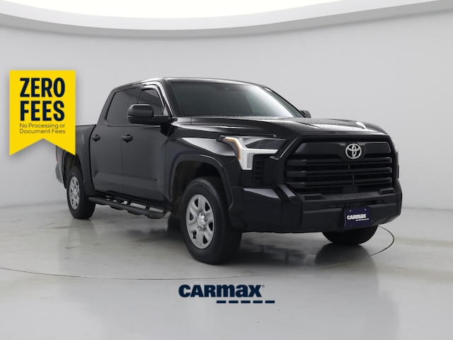 Black 2025 Toyota Tundra Pickup Truck Four-Wheel Drive Automatic