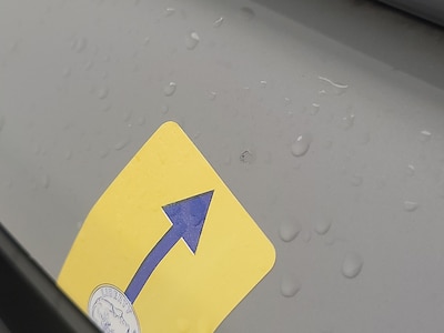 Bumper Front Cosmetic Imperfection
