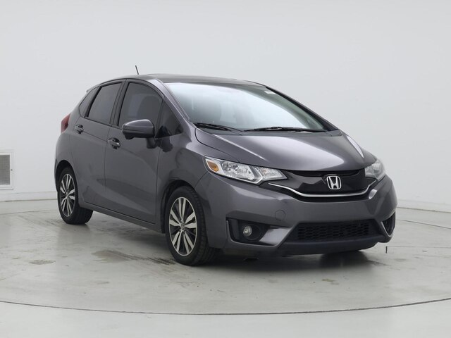 Gray 2015 Honda Fit EX Hatchback Front-Wheel Drive Automatic