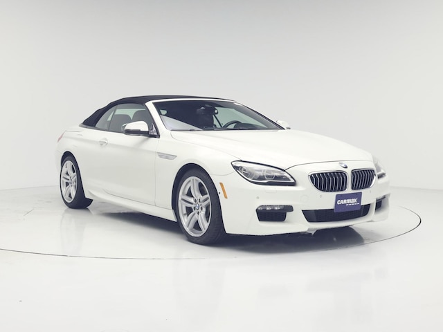 White 2017 BMW 6 Series 640i xDrive Convertible AWD Convertible All-Wheel Drive Automatic