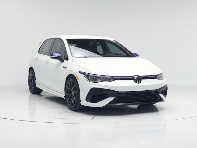 White 2023 Volkswagen Golf R 20th Anniversary Edition AWD Hatchback All-Wheel Drive Manual