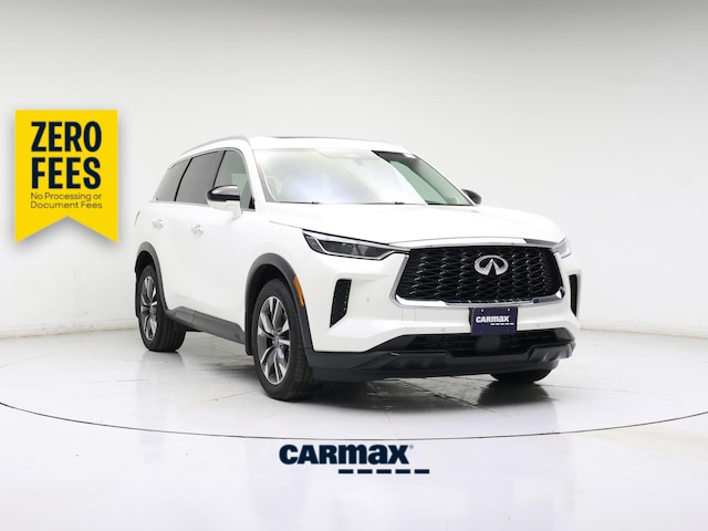 White 2025 INFINITI QX60 SUV / Crossover All-Wheel Drive Automatic