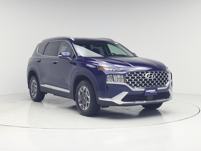 Blue 2023 Hyundai Santa Fe Hybrid Blue AWD SUV / Crossover All-Wheel Drive Automatic