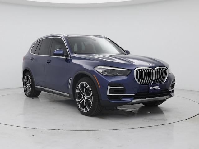 Blue 2022 BMW X5 xDrive40i AWD SUV / Crossover All-Wheel Drive Automatic