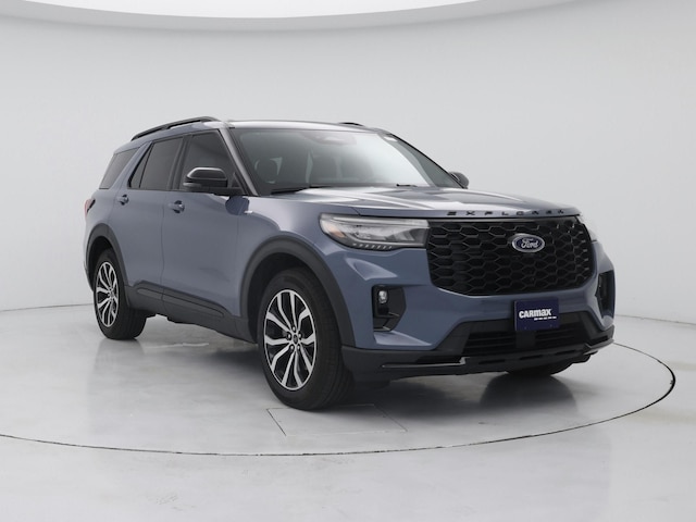 Blue 2025 Ford Explorer ST-Line AWD SUV / Crossover All-Wheel Drive Automatic