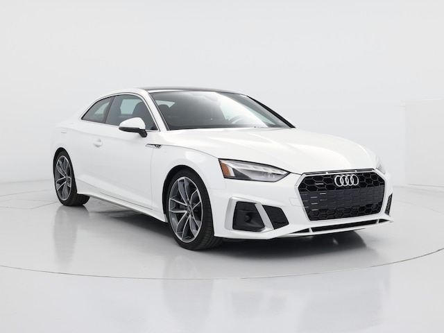 White 2023 Audi A5 quattro Premium Plus S Line 45 TFSI Coupe AWD Coupe All-Wheel Drive Automatic