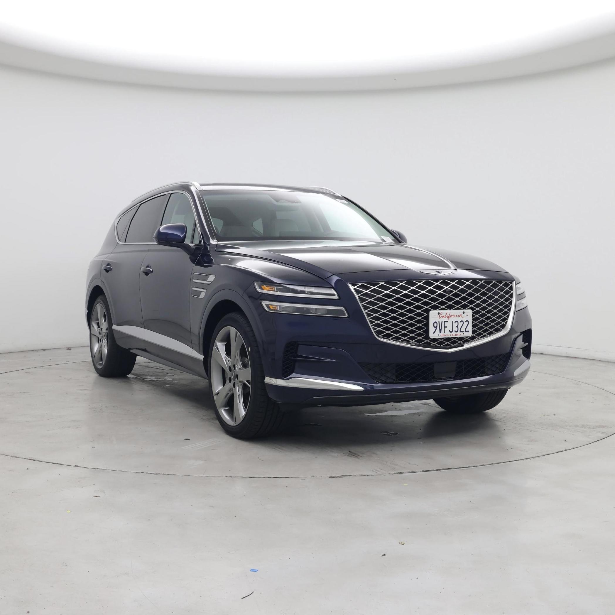 Blue 2023 Genesis GV80 3.5T Advanced AWD SUV / Crossover  Automatic