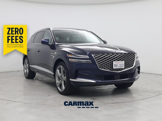 Blue 2023 Genesis GV80 3.5T Advanced AWD SUV / Crossover Automatic