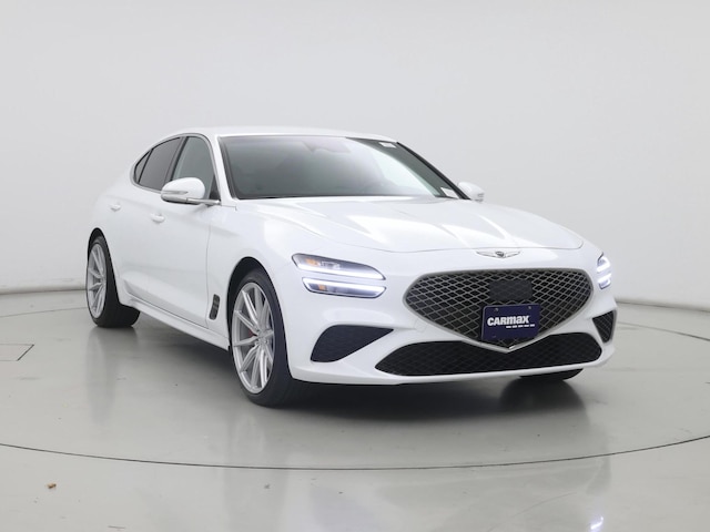 White 2025 Genesis G70 Sedan Rear-Wheel Drive Automatic