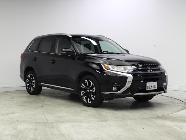 Black 2018 Mitsubishi Outlander Hybrid Plug-in GT S-AWC SUV / Crossover All-Wheel Drive Automatic