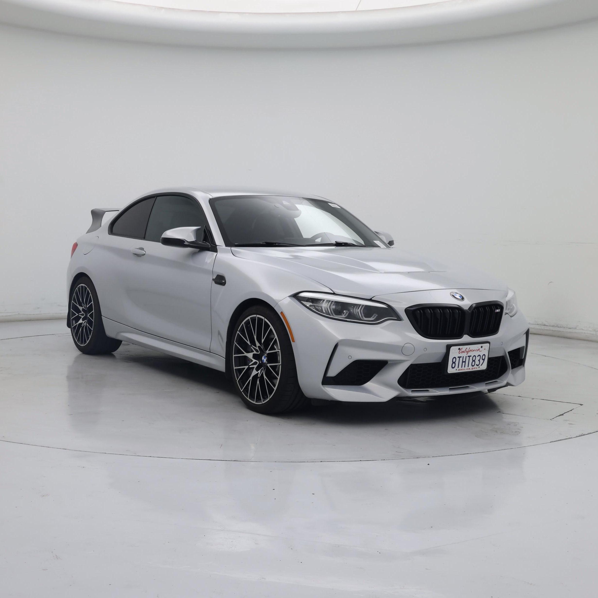 White 2019 BMW M2 Coupe Rear-Wheel Drive Manual