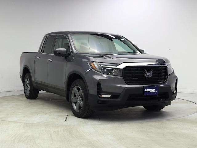 Gray 2023 Honda Ridgeline RTL-E AWD Pickup Truck All-Wheel Drive Automatic