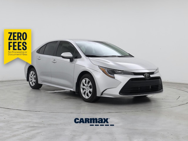 Silver 2026 Toyota Corolla LE FWD Sedan Front-Wheel Drive Automatic