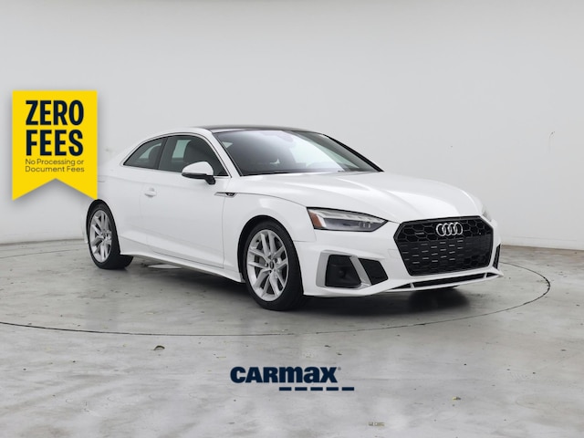 White 2023 Audi A5 Coupe All-Wheel Drive Automatic