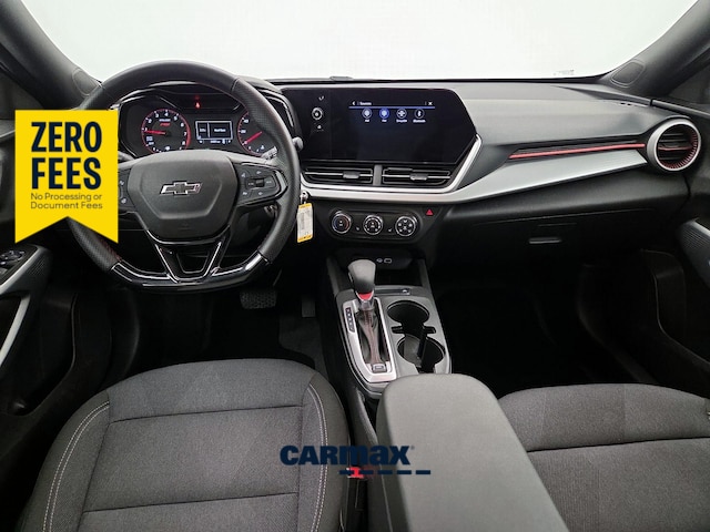 Black 2025 Chevrolet Trax RS with 1RS FWD SUV / Crossover Front-Wheel Drive Automatic
