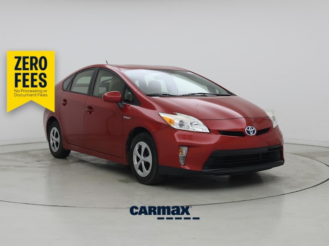 Red 2014 Toyota Prius Two Hatchback Front-Wheel Drive Automatic