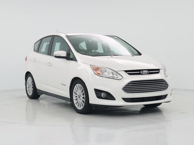 White 2016 Ford C-Max Hybrid SEL FWD Wagon Front-Wheel Drive Automatic