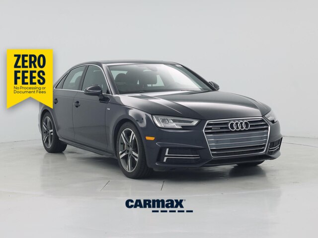 Gray 2018 Audi A4 2.0 TFSI quattro Premium Plus AWD Sedan All-Wheel Drive Automatic