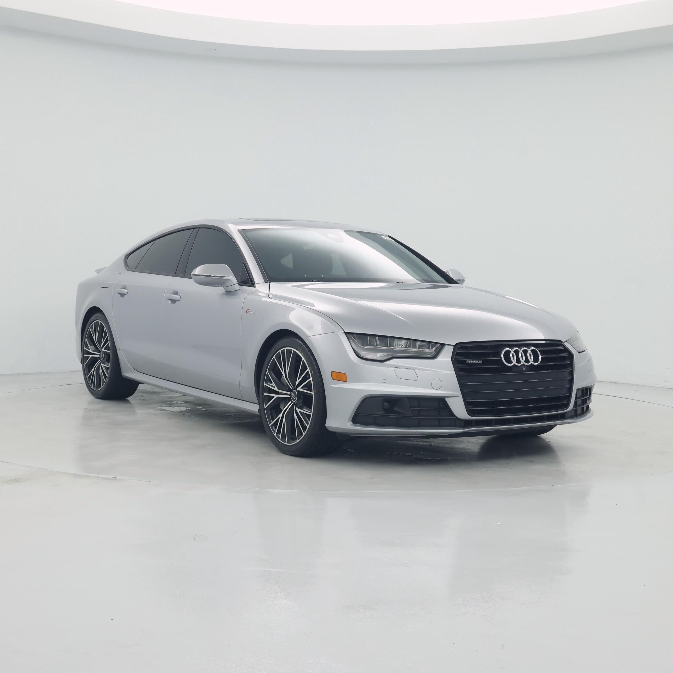 Silver 2017 Audi A7 Sedan All-Wheel Drive Automatic
