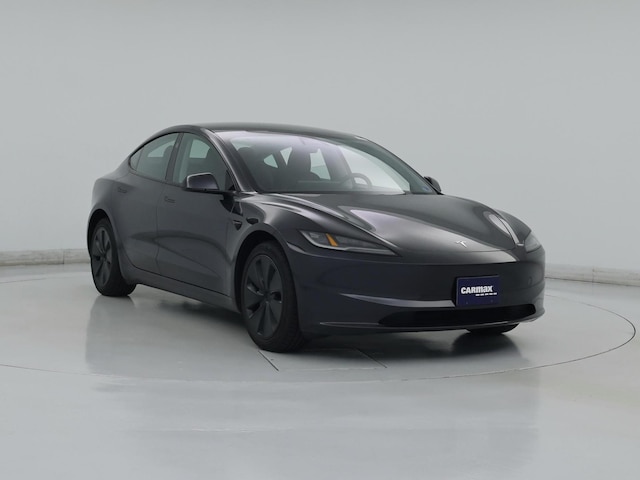 Gray 2024 Tesla Model 3 Long Range RWD Sedan Rear-Wheel Drive Automatic