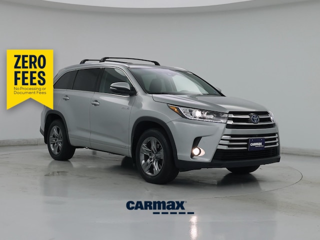 Silver 2017 Toyota Highlander Hybrid SUV / Crossover All-Wheel Drive Automatic