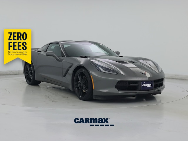 Gray 2015 Chevrolet Corvette Stingray 2LT Coupe RWD Coupe Rear-Wheel Drive Automatic