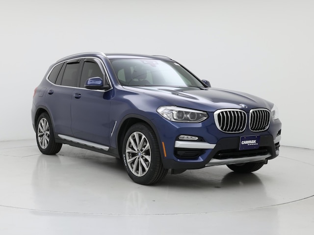 Blue 2018 BMW X3 xDrive30i AWD SUV / Crossover All-Wheel Drive Automatic