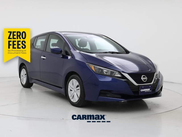 Blue 2021 Nissan LEAF S FWD Hatchback Front-Wheel Drive Automatic