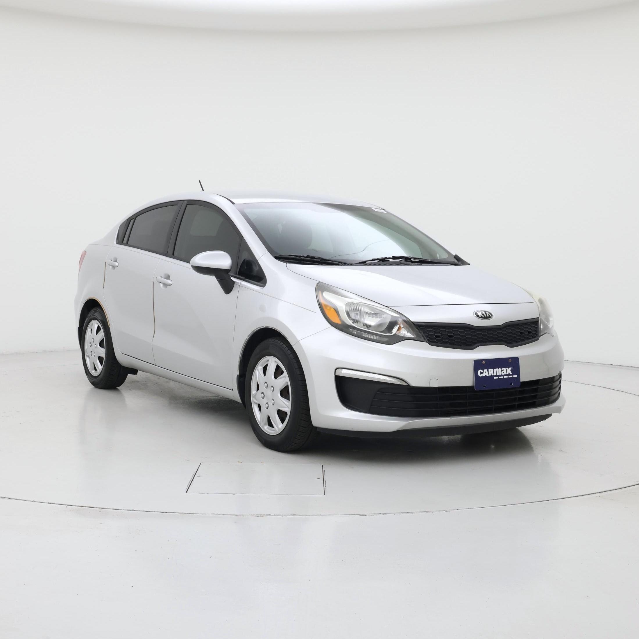 Silver 2016 Kia Rio Sedan Front-Wheel Drive Automatic