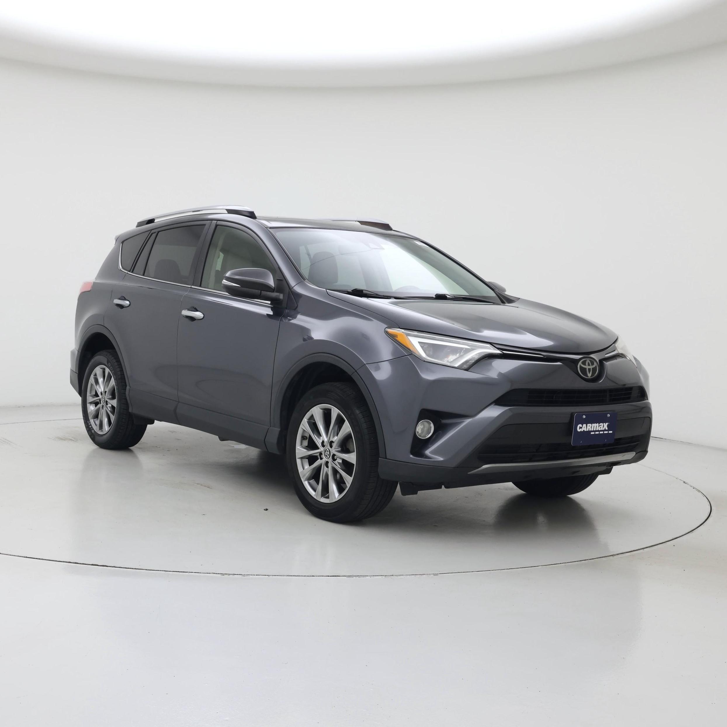 Gray 2018 Toyota RAV4 SUV / Crossover Front-Wheel Drive Automatic