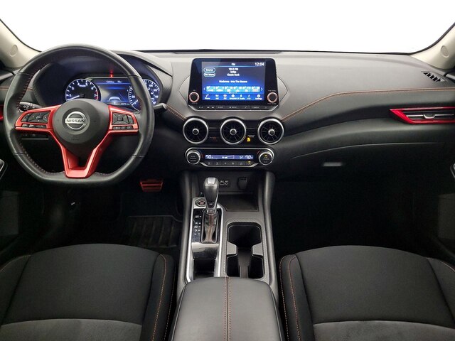 Red 2023 Nissan Sentra SR FWD Sedan Front-Wheel Drive Automatic