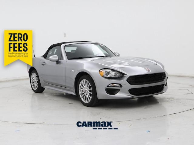 Silver 2017 FIAT 124 Spider Classica RWD Convertible Rear-Wheel Drive Automatic
