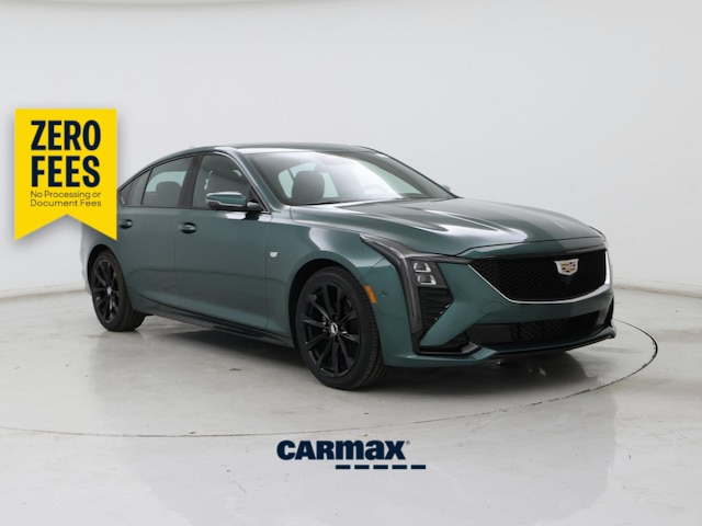 Green 2025 Cadillac CT5 Sport RWD Sedan Rear-Wheel Drive Automatic