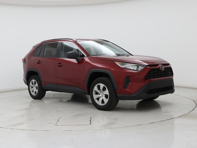 Red 2021 Toyota RAV4 LE AWD SUV / Crossover All-Wheel Drive Automatic