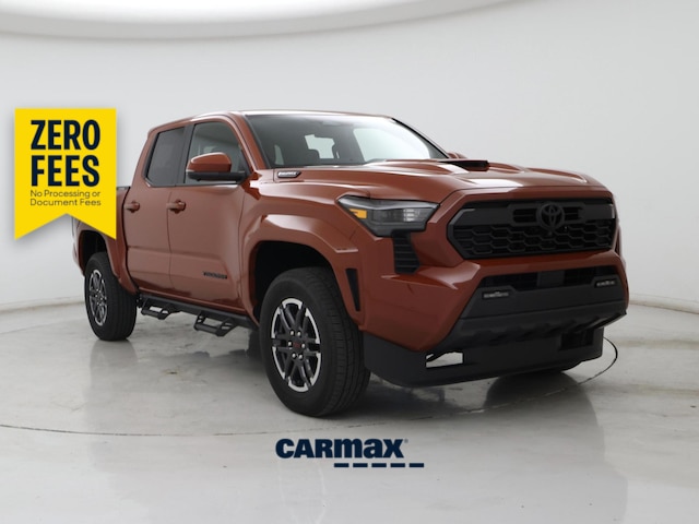 Orange 2025 Toyota Tacoma TRD Sport Double Cab 4WD Pickup Truck Four-Wheel Drive Automatic