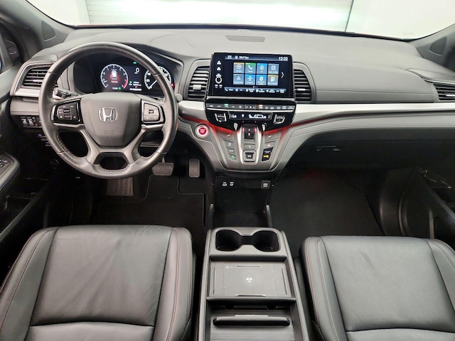 Red 2025 Honda Odyssey Sport-L FWD Minivan Front-Wheel Drive Automatic